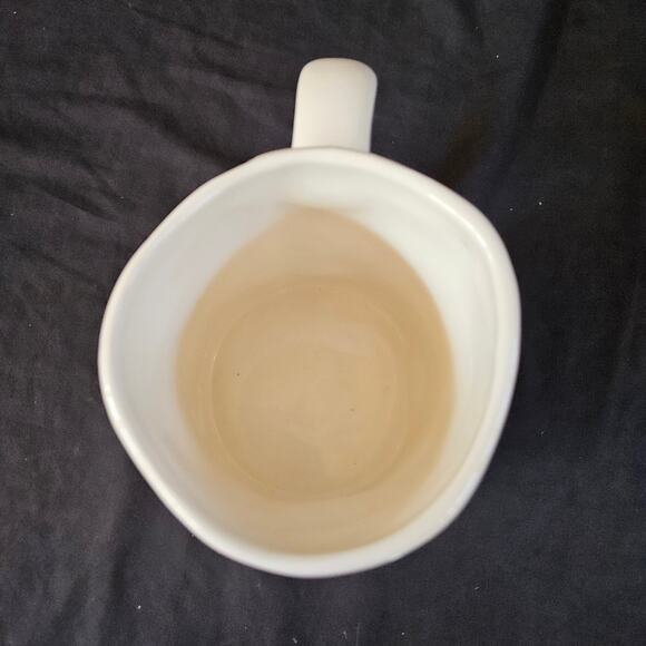 Rae Dunn Magenta Artisan Collection Wild Mug White Farmhouse Coffee Tea - Picture 5 of 9